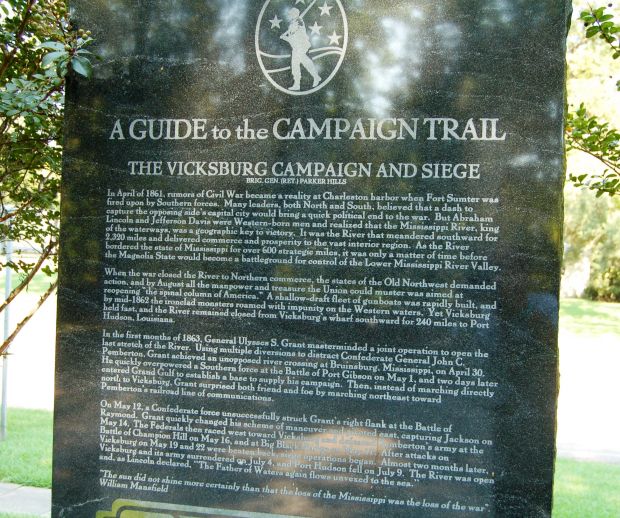 THE VICKSBURG CAMPAIGN AND SIEGE WAR MEMORIAL