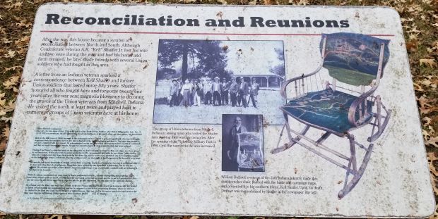RECONCILIATION AND REUNIONS WAR MEMORIAL PLAQUE