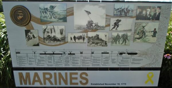 PLUMSTEADVILLE MARINES MEMORIAL PANEL