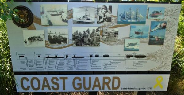 PLUMSTEADVILLE COAST GUARD MEMORIAL PANEL