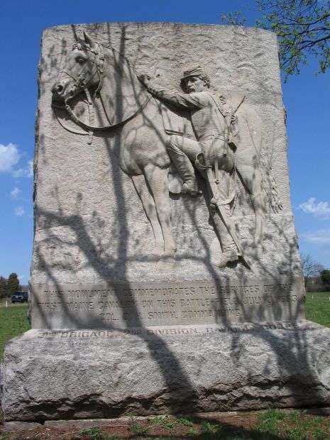 FIRST MAINE CAVALRY WAR MEMORIAL