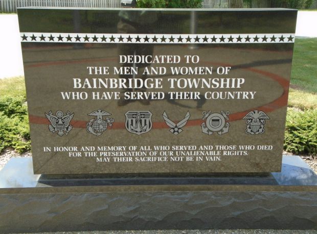 BAINBRIDGE TOWNSHIP VETERANS MEMORIAL