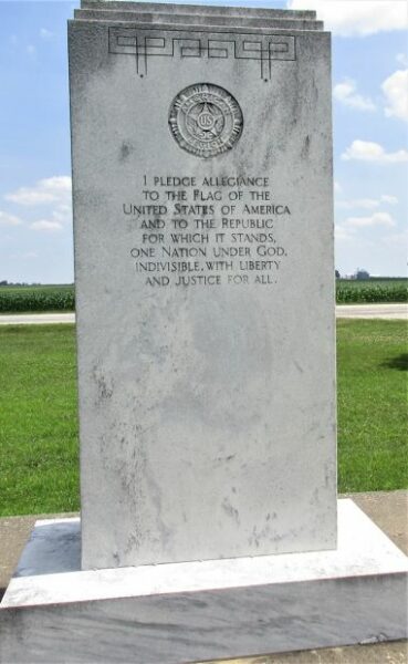 AMERICAN LEGION POST 245 WORLD WAR II MEMORIAL BACK