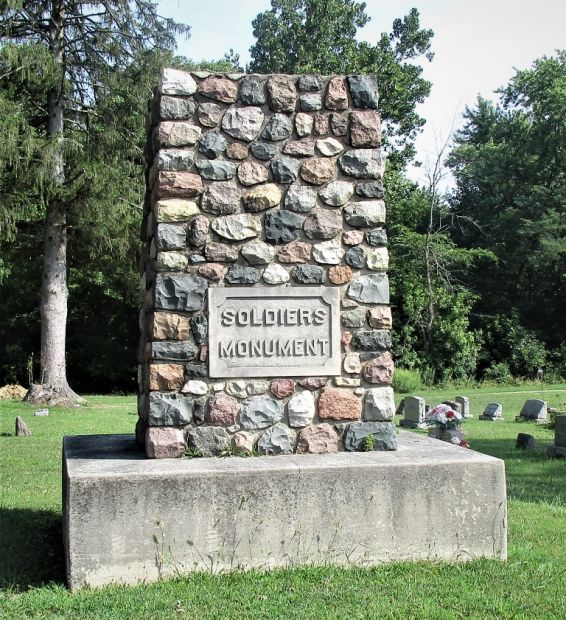 BEAMSVILLE CEMETERY SOLDIERS MONUMENT