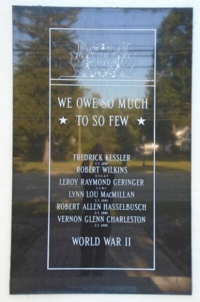 CITY OF INDEPENDENCE VETERANS PLAZA MEMORIAL PLAQUE A
