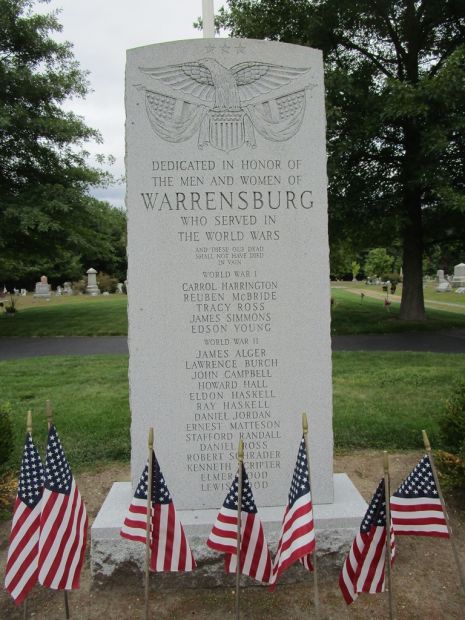 WARRENSBURG WORLD WARS MEMORIAL
