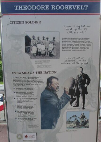 THEODORE ROOSEVELT CITIZEN SOLDIER MEMORIAL PANEL