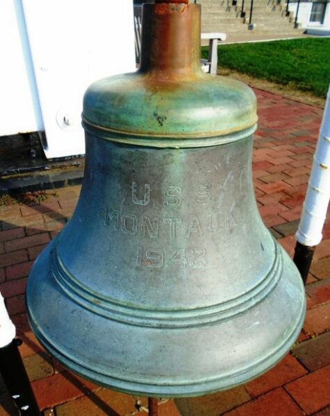 U.S.S. MONTAUK WAR MEMORIAL BELL