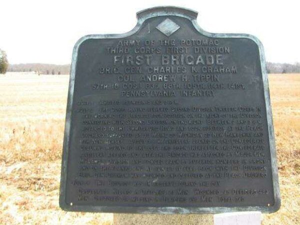 FIRST BRIGADE FIRST DIVISION THIRD CORPS WAR MEMORIAL