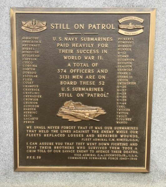 LINDENHURST STILL ON PATROL WAR MEMORIAL PLAQUE A
