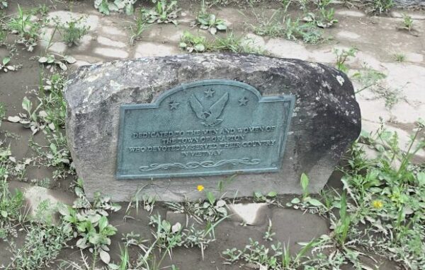 TOWN OF GRAFTON WAR MEMORIAL PLAQUE B