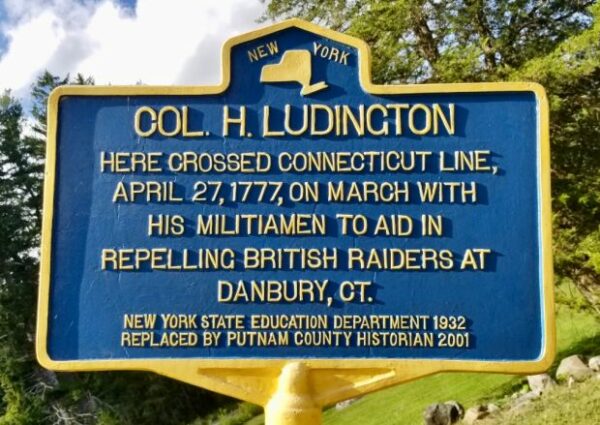 COL. H. LUDINGTON REVOLUTIONARY WAR MEMORIAL MARKER