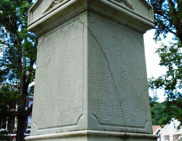 VENANGO COUNTY CIVIL WAR MONUMENT STONE A