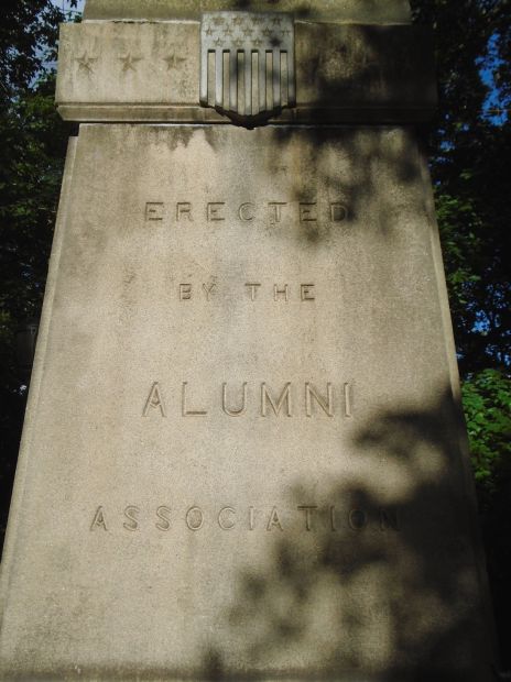 LAFAYETTE COLLEGE ALUMNI CIVIL WAR MEMORIAL STONE D
