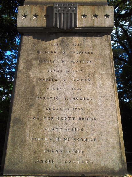 LAFAYETTE COLLEGE ALUMNI CIVIL WAR MEMORIAL STONE B