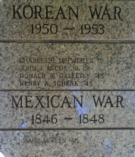 ALUMNI MEMORIAL PLAZA STONE H