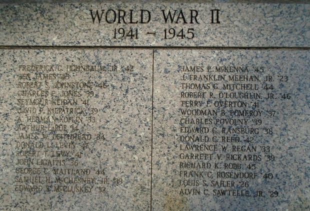 ALUMNI MEMORIAL PLAZA STONE F