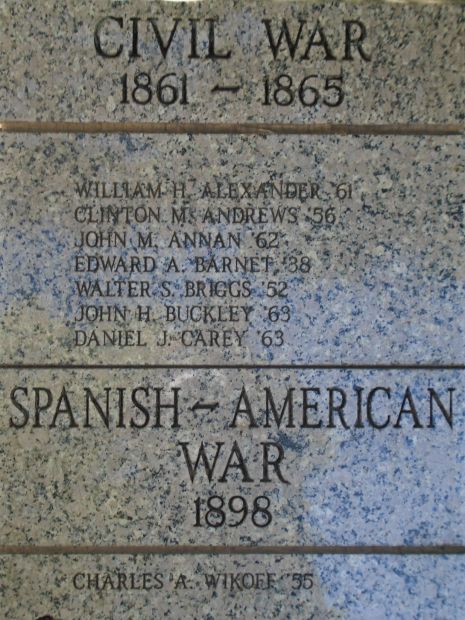 ALUMNI MEMORIAL PLAZA STONE C