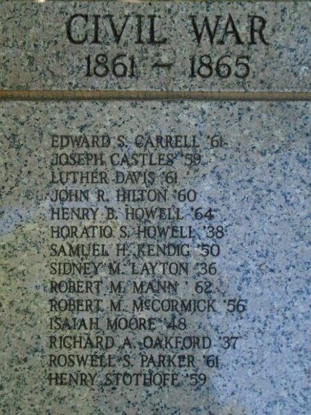 ALUMNI MEMORIAL PLAZA STONE B