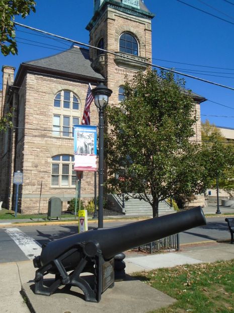 GRAND ARMY OF THE REPUBLIC WADSWORTH POST #150 MEMORIAL CANNON
