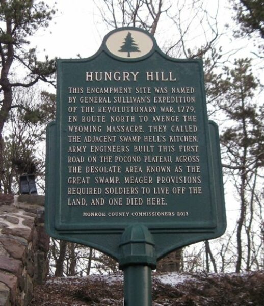 HUNGRY HILL REVOLUTIONARY WAR MEMORIAL MARKER