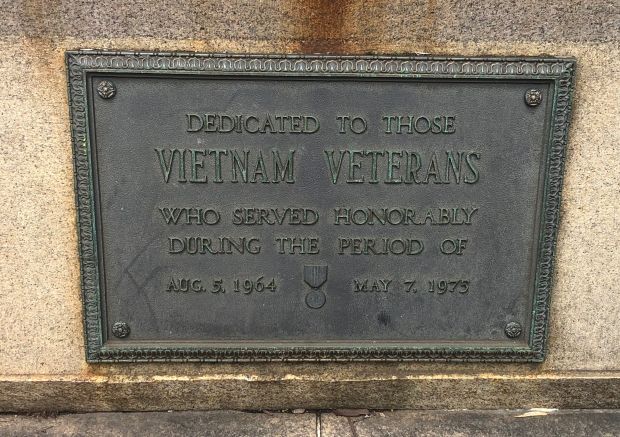 LANCASTER COUNTY VIETNAM VETERANS MEMORIAL PLAQUE