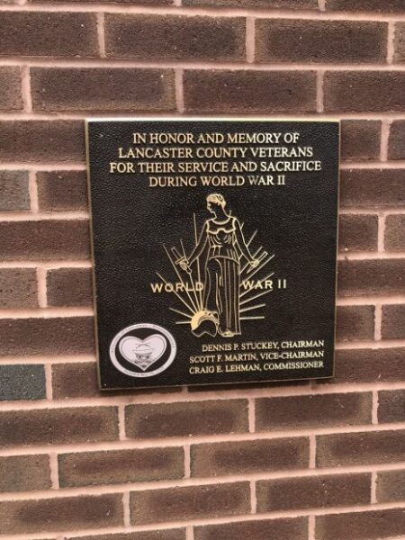 LANCASTER COUNTY WORLD WAR II VETERANS MEMORIAL