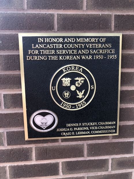 LANCASTER COUNTY KOREAN WAR VETERANS MEMORIAL