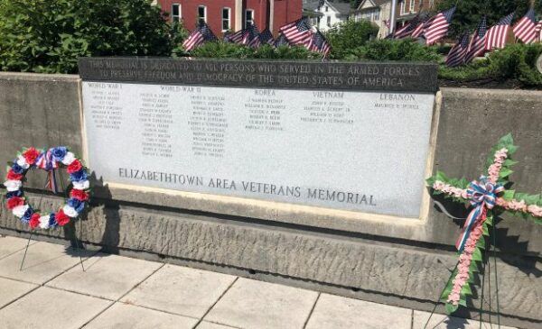 ELIZABETH AREA VETERANS MEMORIAL