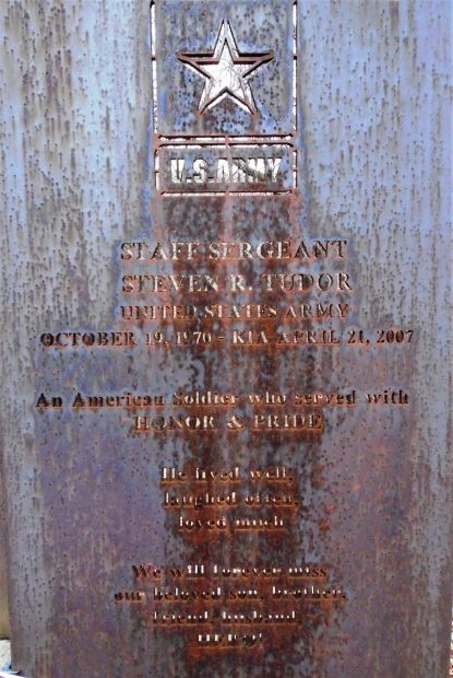 SCRANTON IRAQ WAR AND AFGHANISTAN WAR MEMORIAL PLAQUE E