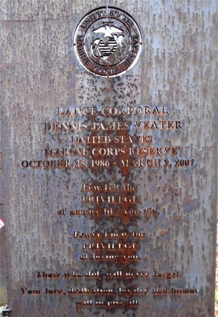 SCRANTON IRAQ WAR AND AFGHANISTAN WAR MEMORIAL PLAQUE D