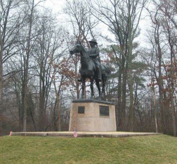 MAJOR GENERAL JOHN SEDGWICK GETTYSBURG MEMORIAL