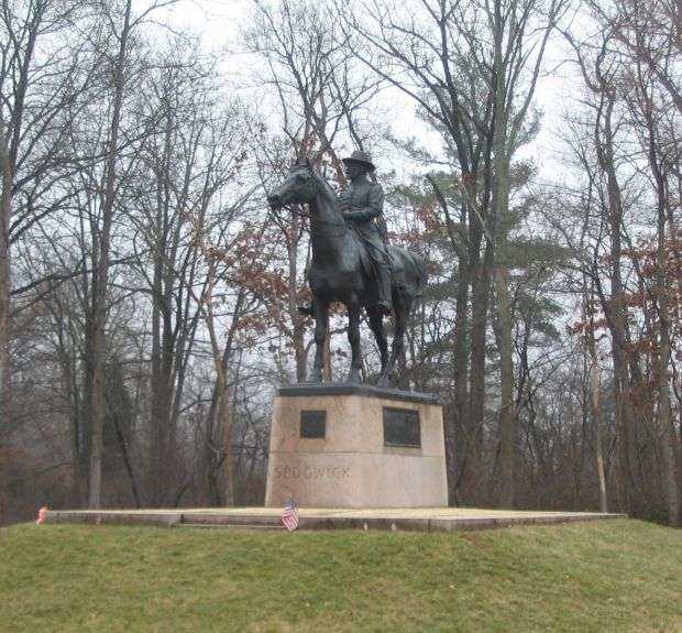 MAJOR GENERAL JOHN SEDGWICK GETTYSBURG MEMORIAL