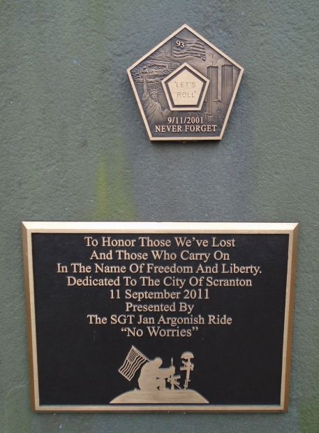 CITY OF SCRANTON 11 SEPTEMBER 2001 MEMORIAL