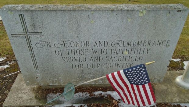 SAINT CATHERINE’S CEMETERY WAR VETERANS MEMORIAL FRONT