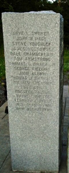 THOMAS A. SNOOK VFW POST 6520 MEMORIAL STONE B