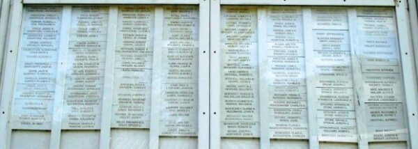 TITUSVILLE FORGE DIVISION HONOR ROLL MEMORIAL CLOSE-UP