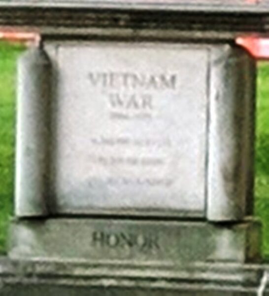 ELYRIA WAR MEMORIAL STONE J