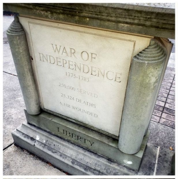 ELYRIA WAR MEMORIAL STONE A