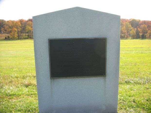 IN MEMORY OF THE ARMY OF THE POTOMAC WAR MEMORIAL EAST