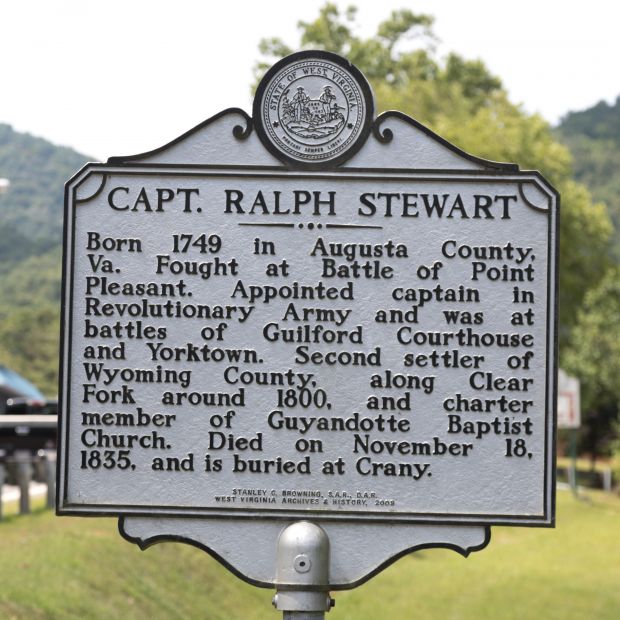 CAPT. RALPH STEWART REVOLUTIONARY WAR MEMORIAL MARKER