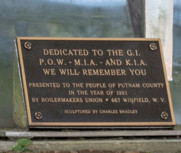 PUTNAM COUNTY WAR MEMORIAL PLAQUE