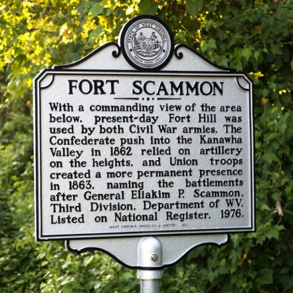 FORT SCAMMON WAR MEMORIAL MARKER