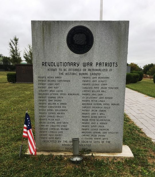 SONS OF THE AMERICAN REVOLUTION WAR MEMORIAL
