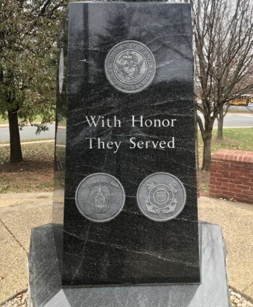 MANASSAS VETERANS MEMORIAL SIDE B