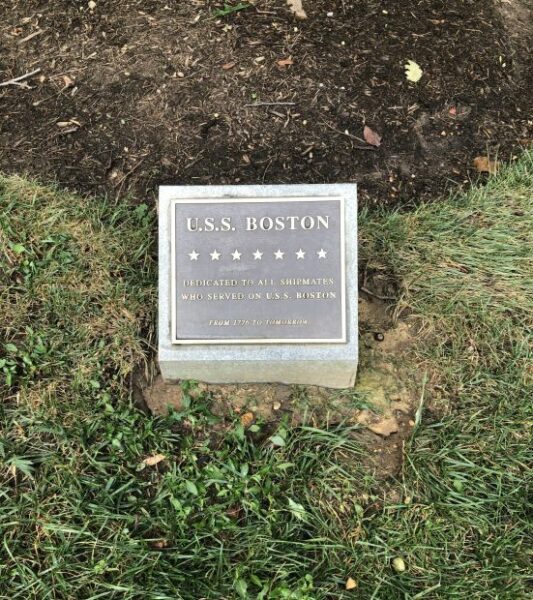 U.S.S. BOSTON WAR MEMORIAL PLAQUE