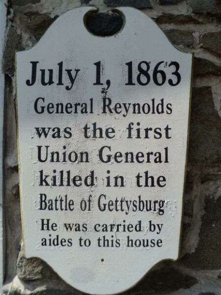 JULY 1, 1863 WAR MEMORIAL MARKER