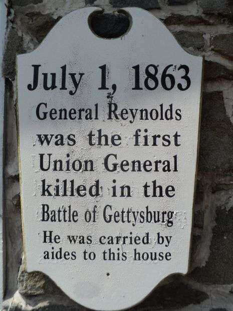JULY 1, 1863 WAR MEMORIAL MARKER