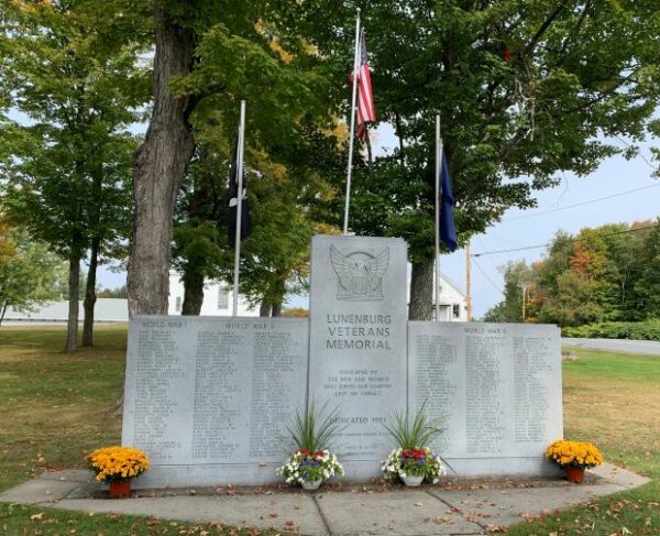 LUNENBURG VETERANS MEMORIAL FRONT