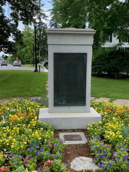 MIDDLEBURY WAR VETERANS MEMORIAL